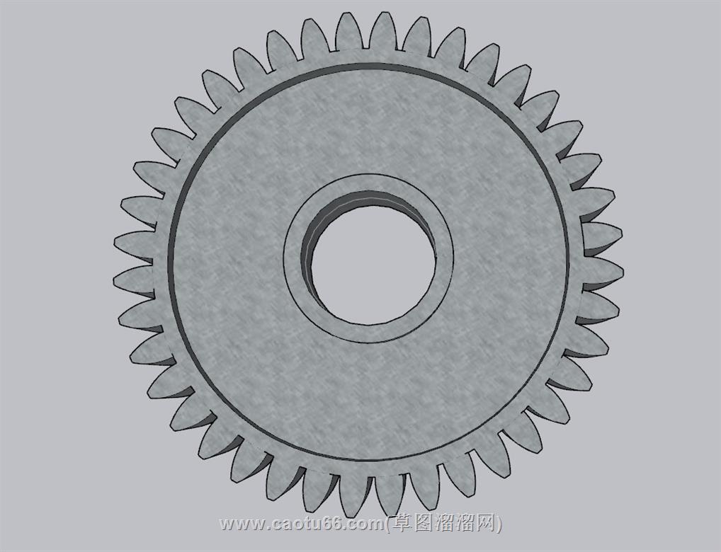 齿轮SU模型 1