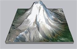 雪山  山脉  山体