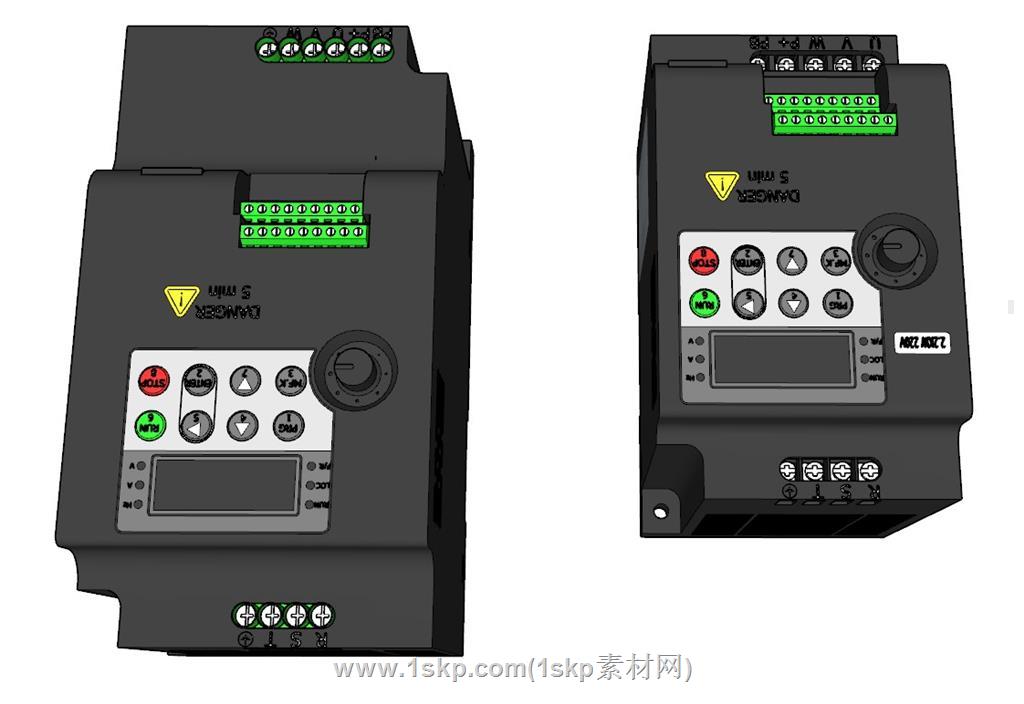 变频器电器机械SU模型 3