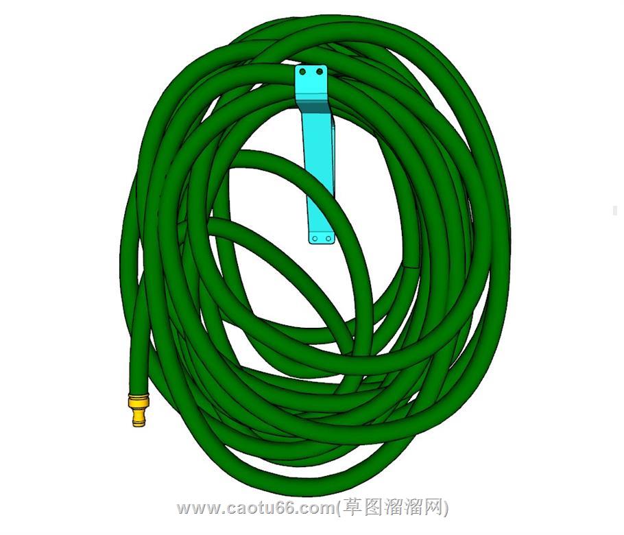 洗车水管SU模型 1