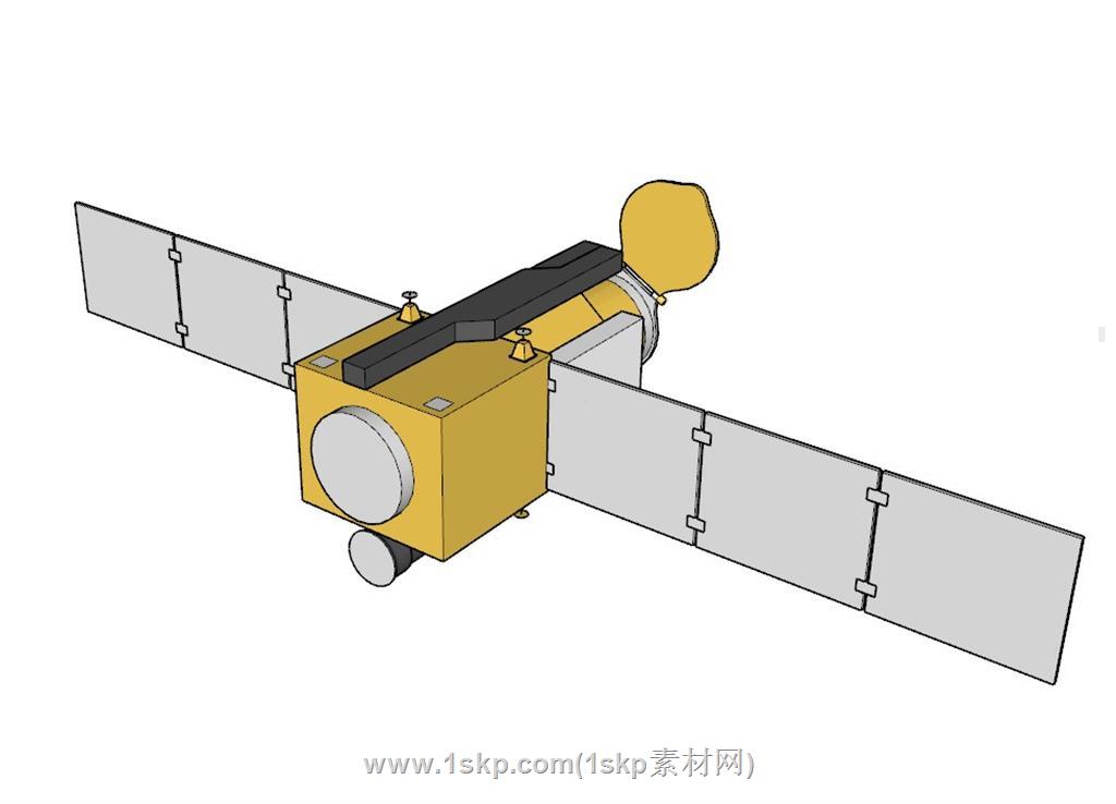 卫星航天航空SU模型 2