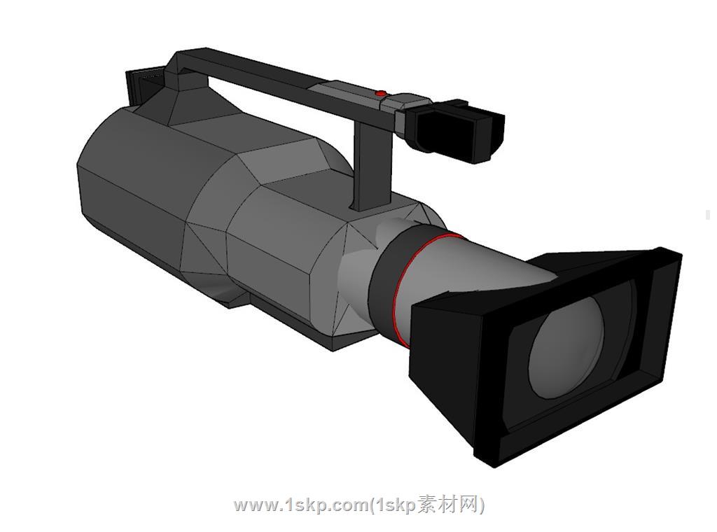 摄像机摄影拍摄SU模型 1