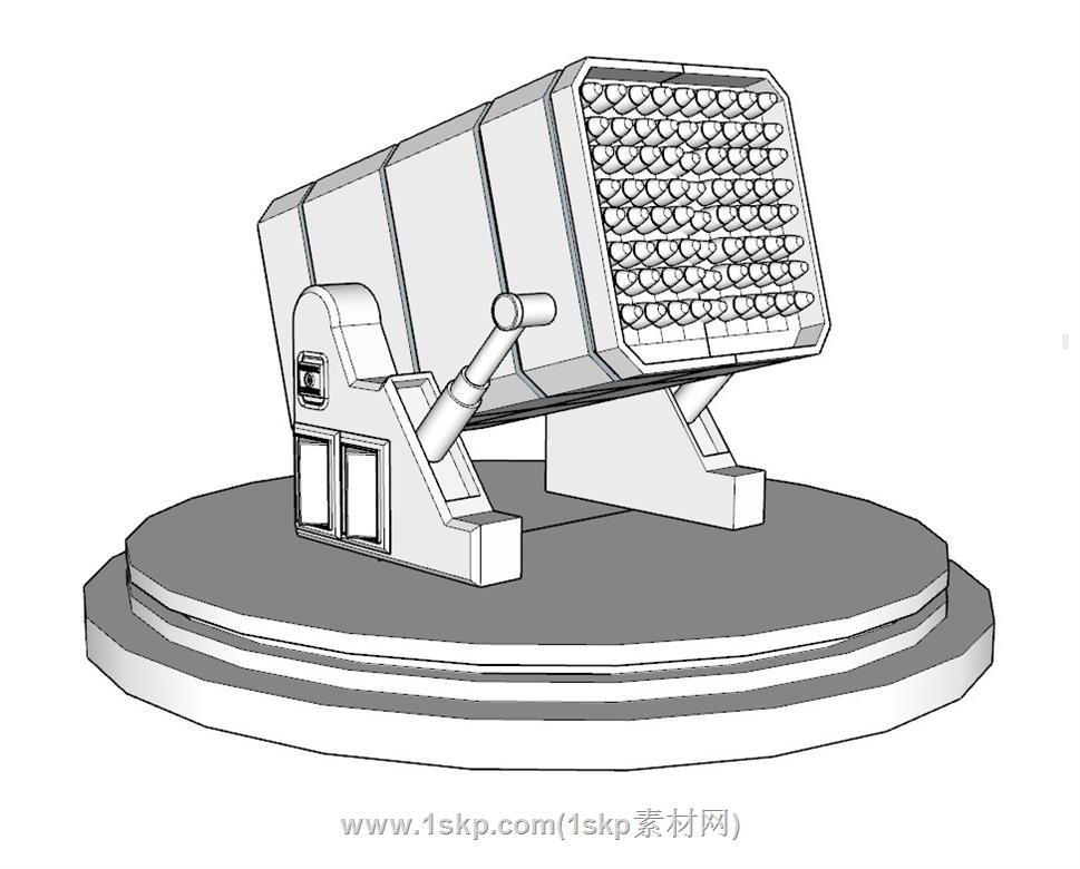 武器近防炮SU模型 2