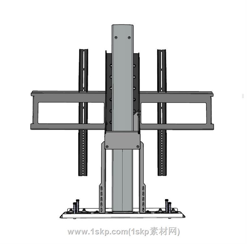 电视挂架SU模型 1