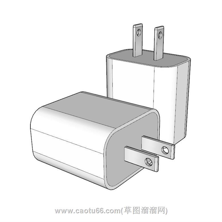 充电器插头SU模型 1