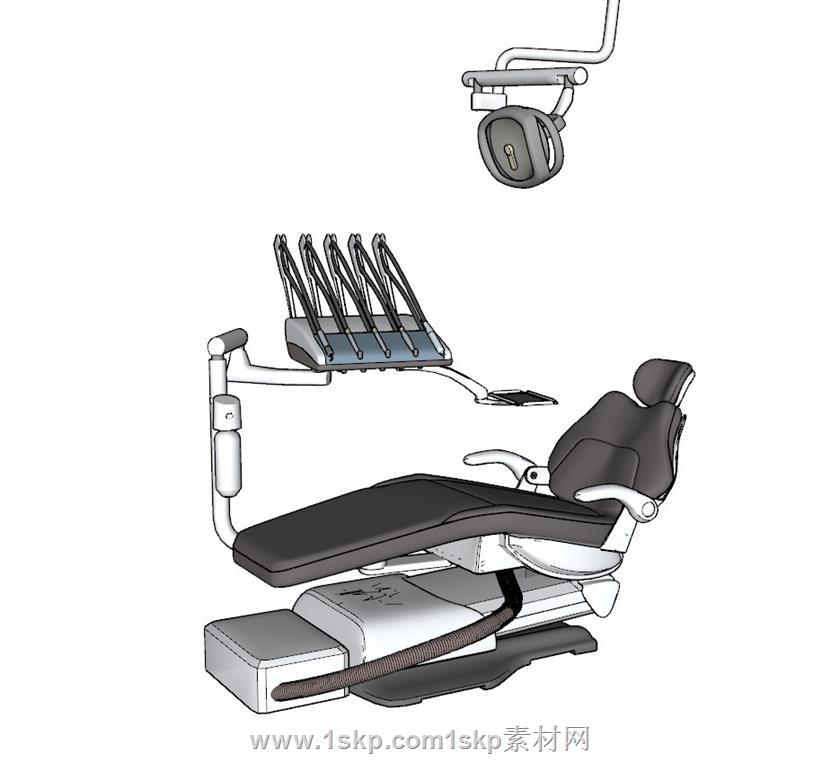 综合治疗床牙科床SU模型 1