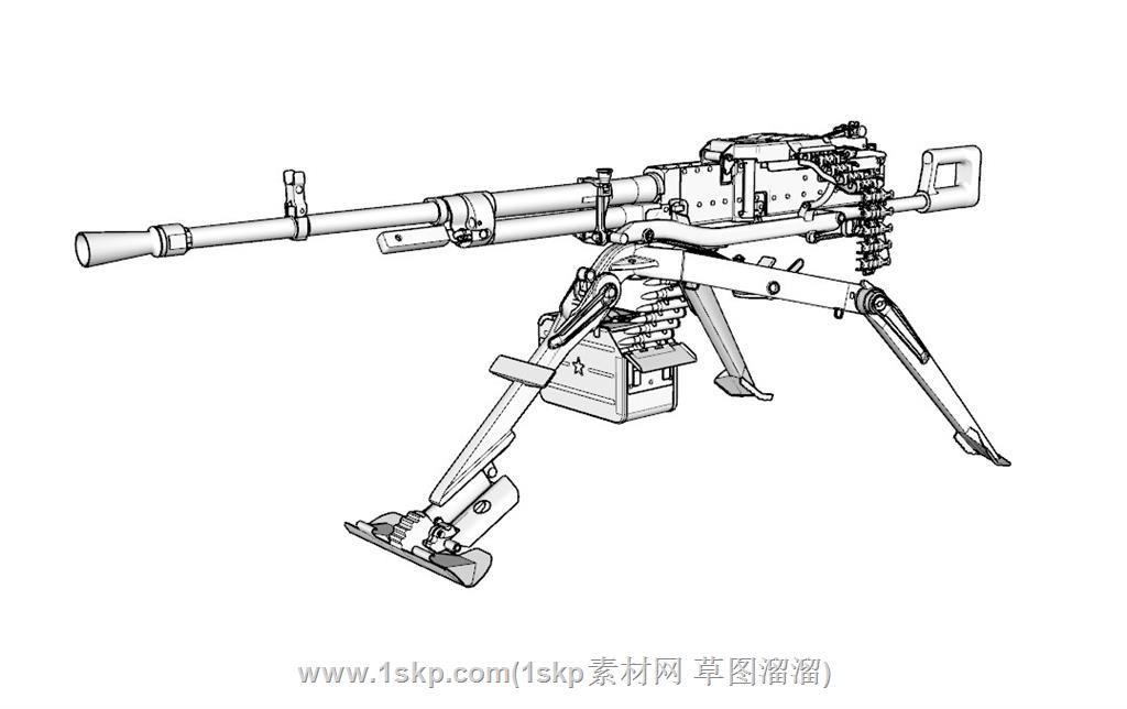 加特林武器SU模型 2