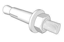 膨胀螺栓螺丝SU模型 免费sketchup模型下载