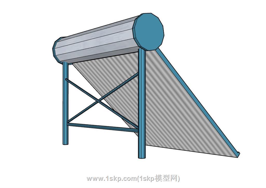 太阳能SU模型 3