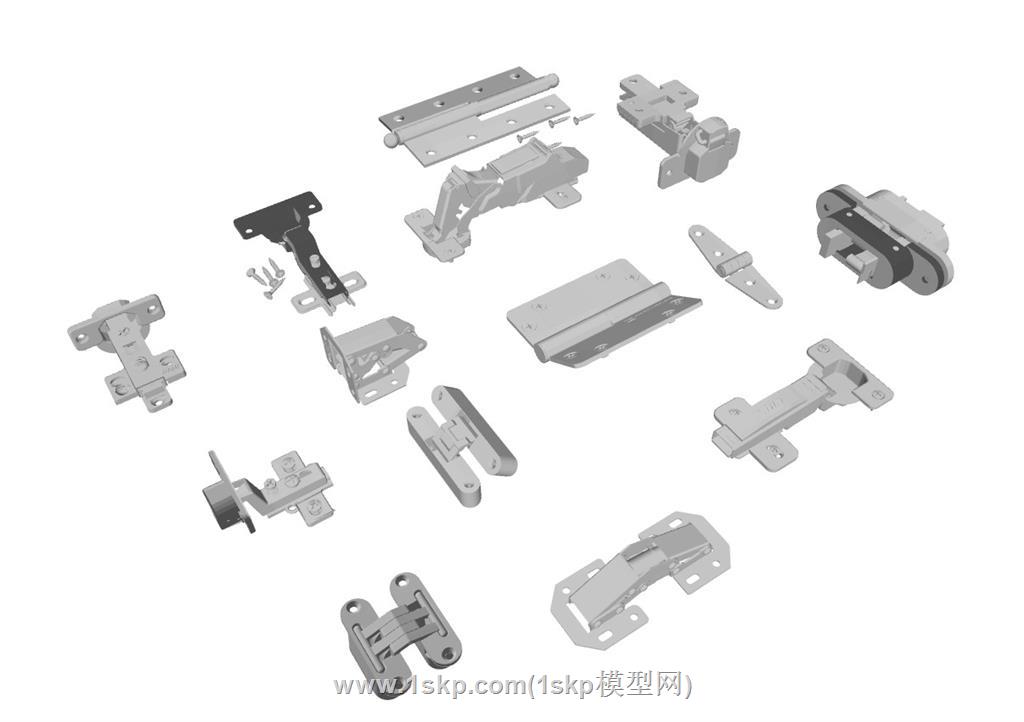 铰链合页SU模型 2