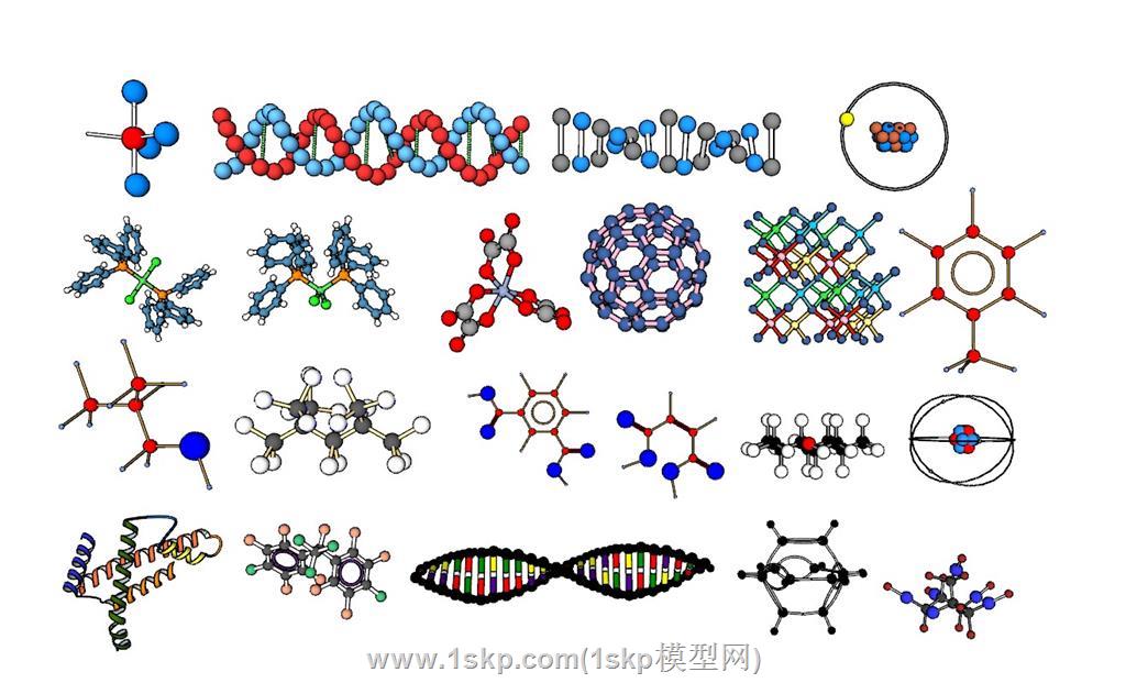 化学元素原子SU模型 1