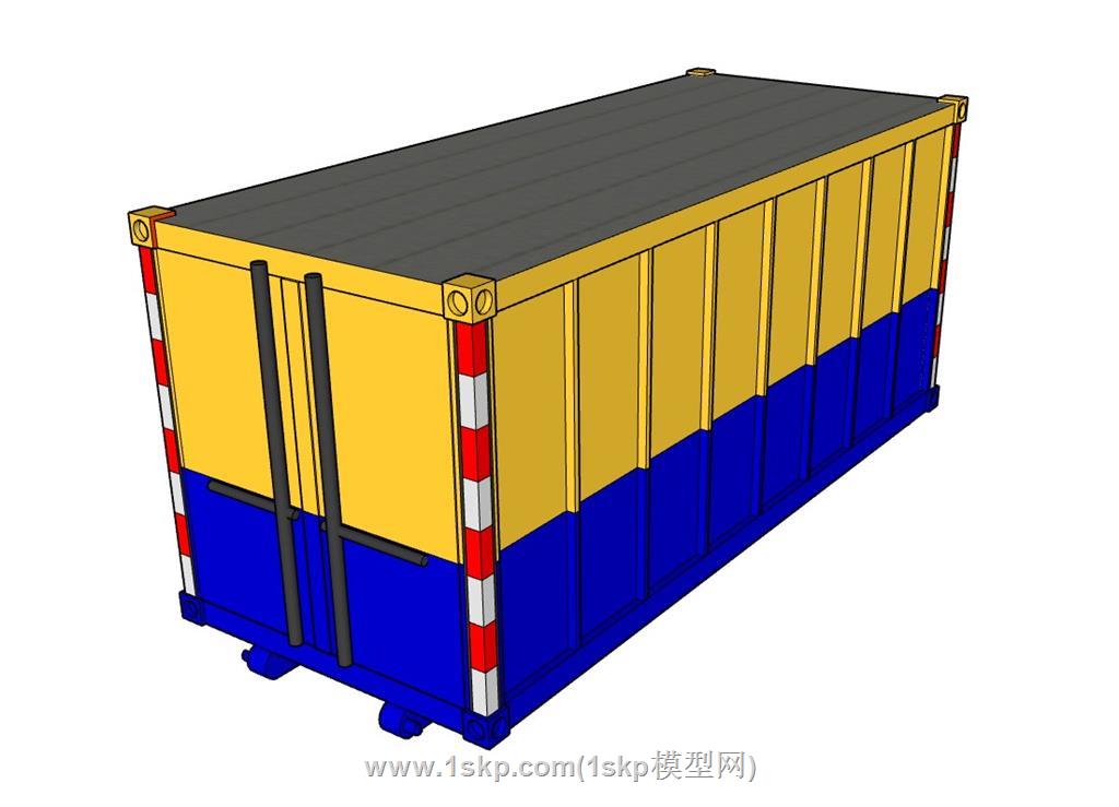 集装箱SU模型 2