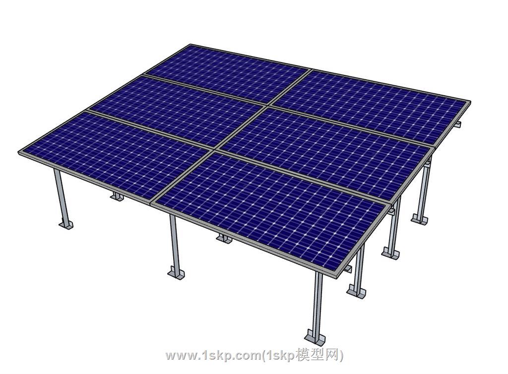 太阳能光伏SU模型 1