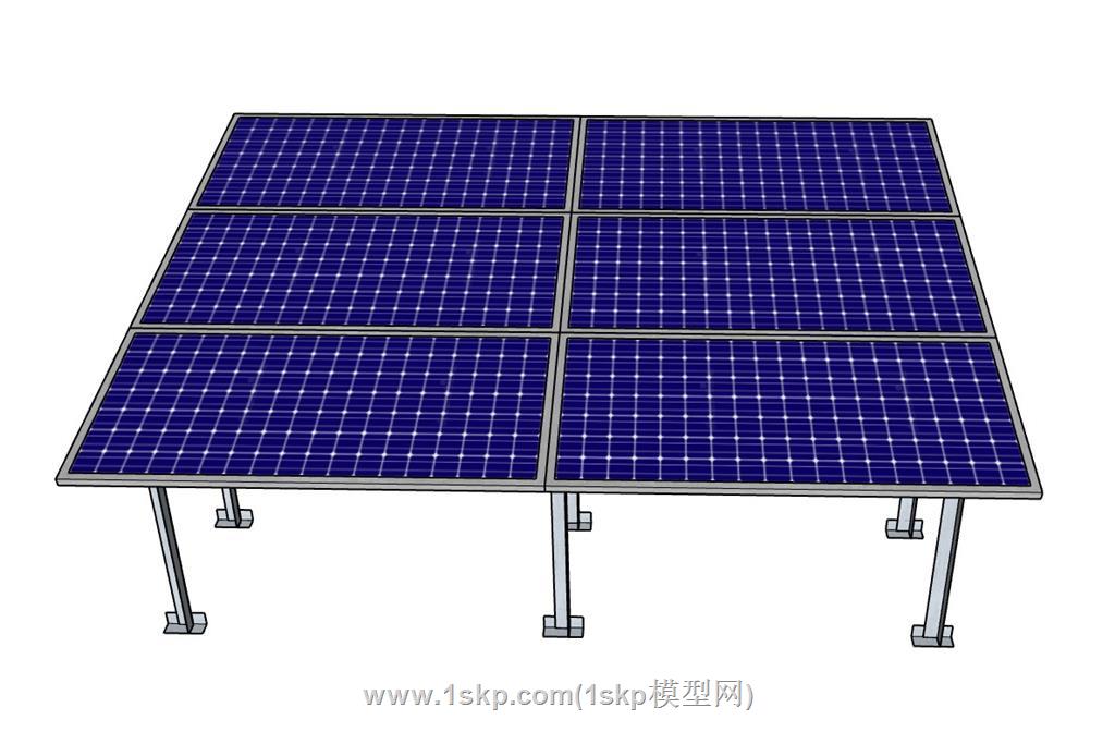 太阳能光伏SU模型 2