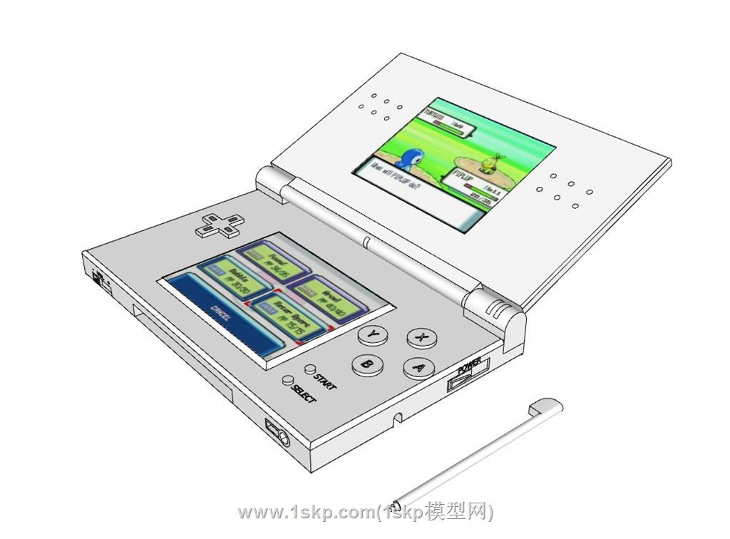 游戏机任天堂SU模型 2