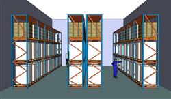 仓库  货架  仓储架