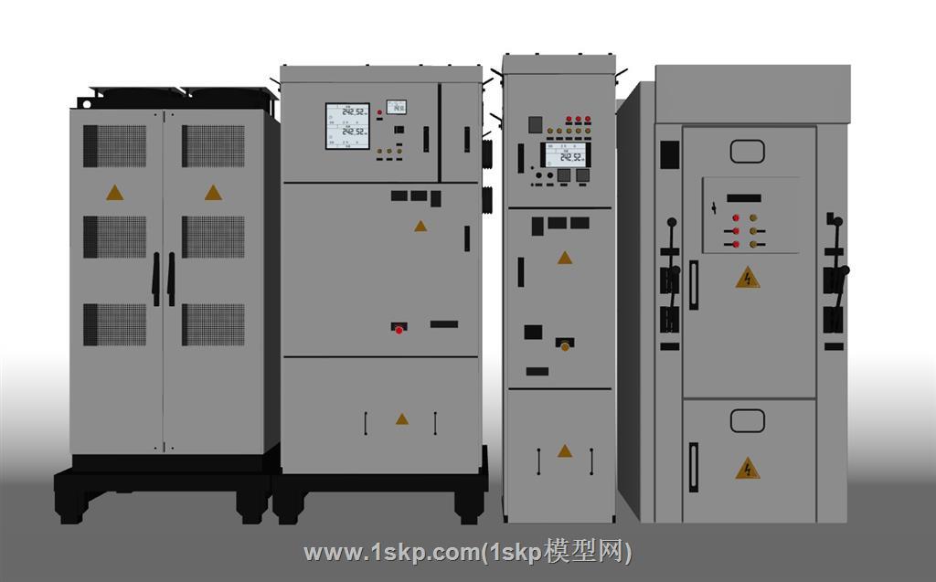 配电箱SU模型 2