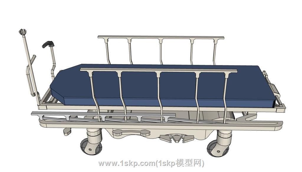 医院医疗器材担架SU模型 3