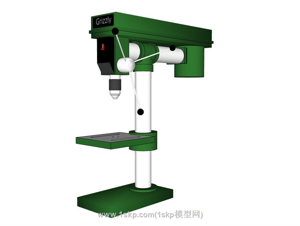 摇臂钻径向钻床SU模型 2