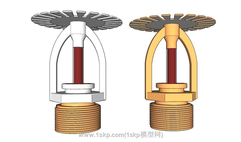 消防喷头SU模型 2