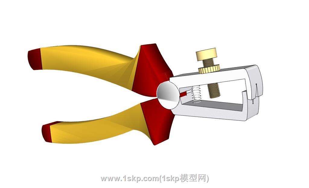 台钳SU模型 2