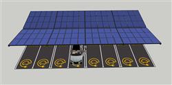 太阳能  充电  停车棚  光伏