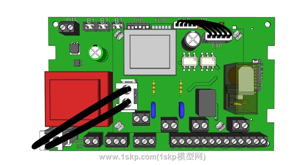 电路板电容电阻接口SU模型 1