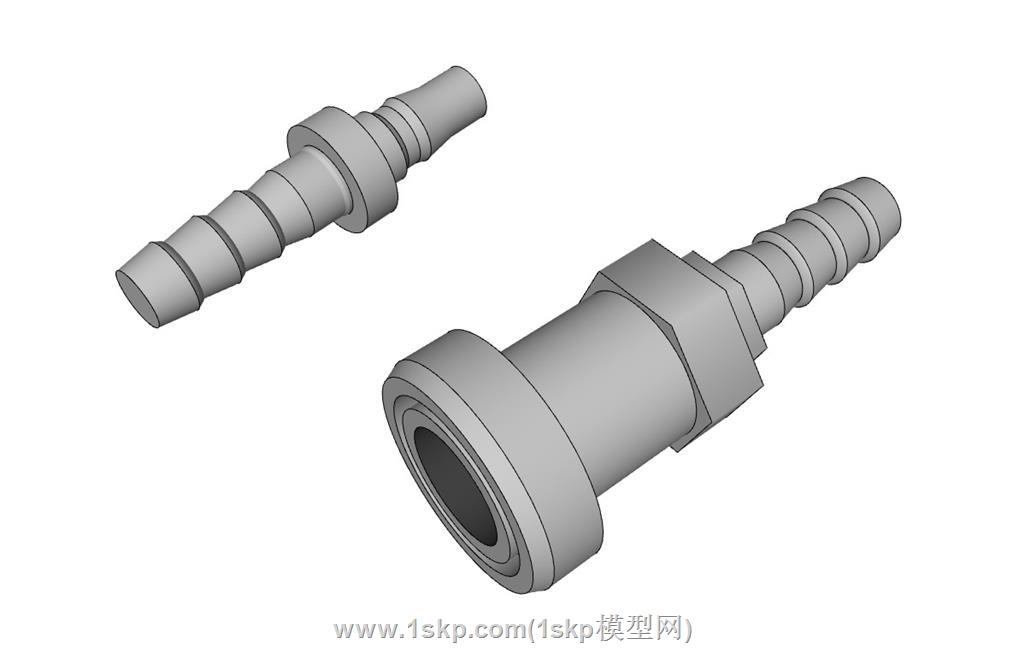 快插接口SU模型 1