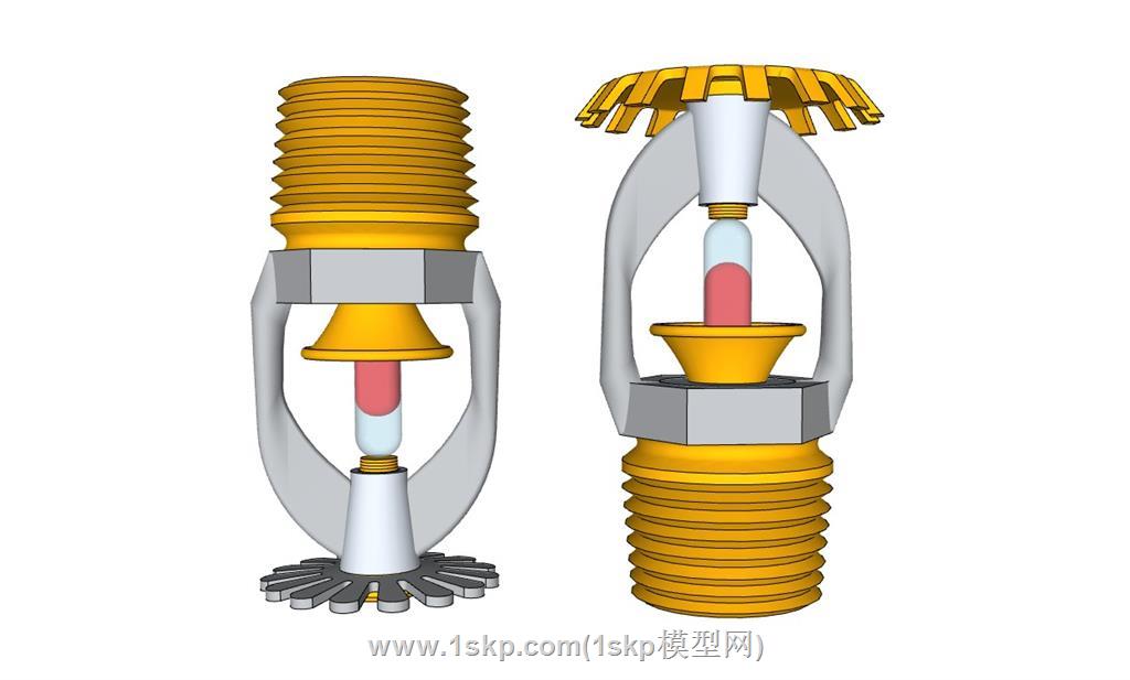 消防喷淋头SU模型