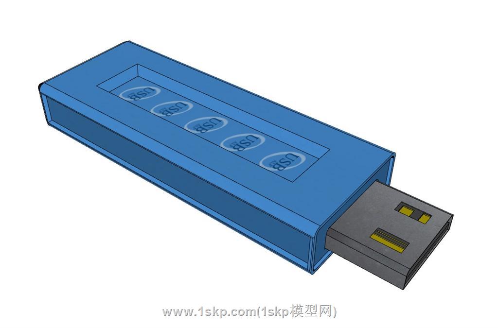 U盘SU模型 2