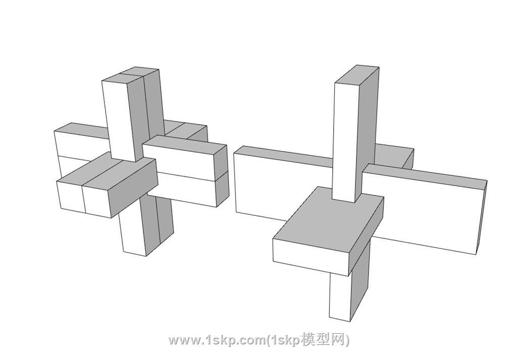 鲁班锁 3