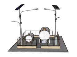 能源储罐 免费sketchup模型下载