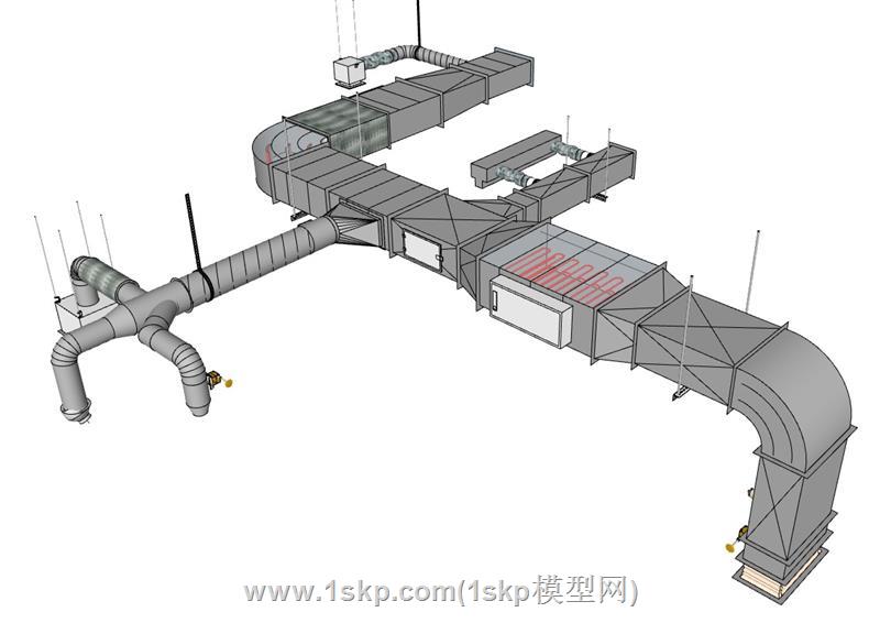 工业排风管道 2