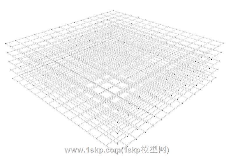 钢筋厂的钢筋架 1