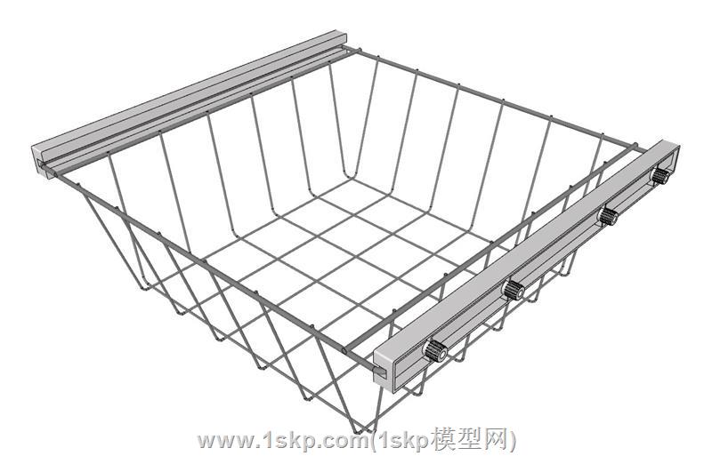 不锈钢拉篮 2