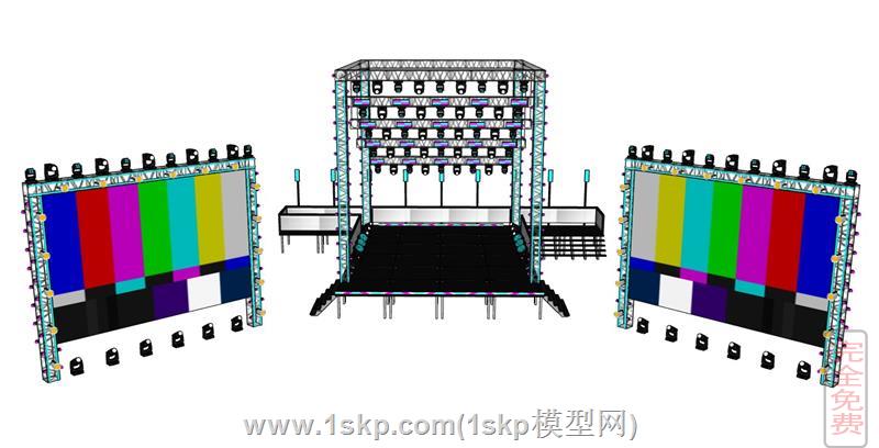 户外桁架舞台 1