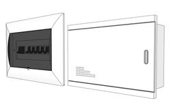 电箱盒空开弱电箱 免费sketchup模型下载