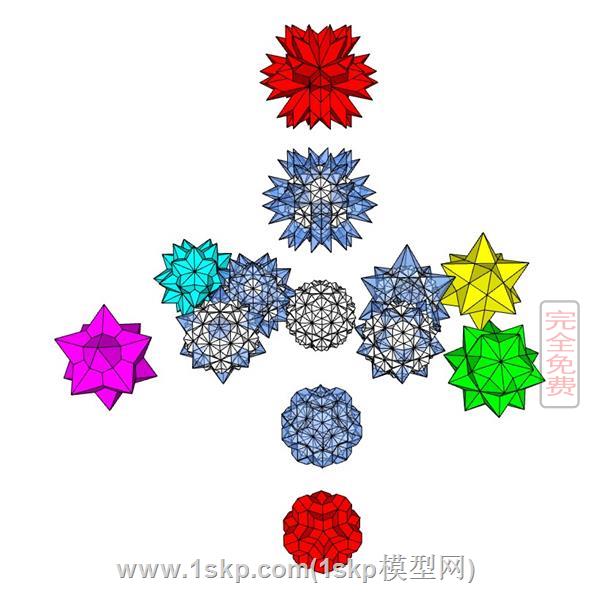 几何多面体水晶 1