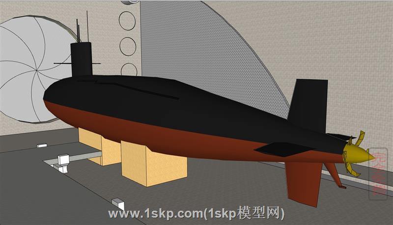 潜艇的水下秘密基地 1