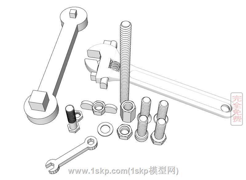 五金扳手螺丝 1
