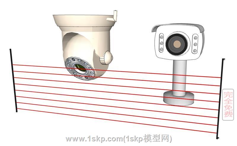 红外线网监控摄像头 1