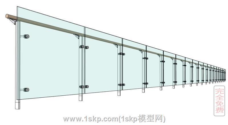 玻璃扶手栏杆 1