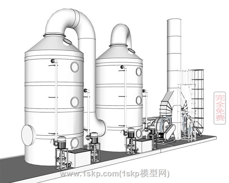 废气喷淋塔洗涤塔 1