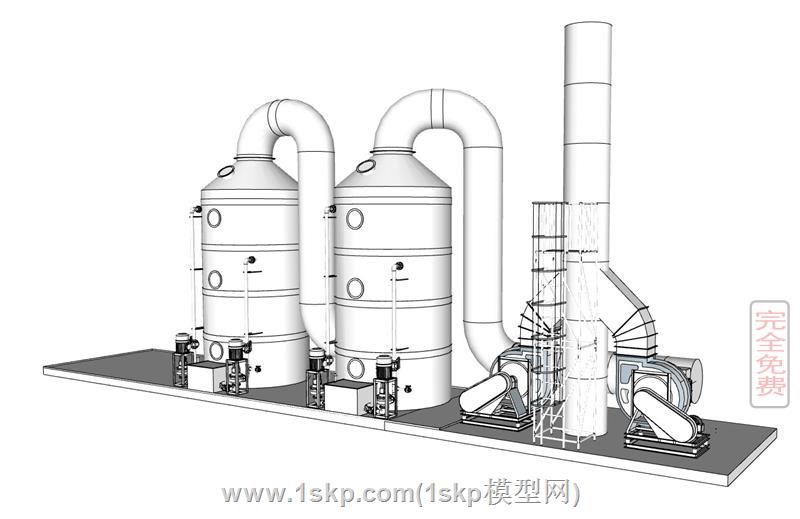 废气喷淋塔洗涤塔 2