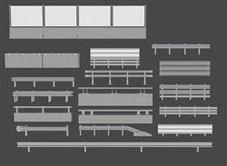 高速公路 护栏 防抛网