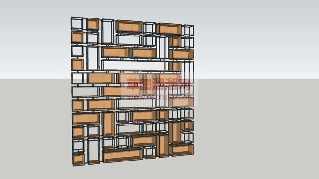 loft风格SU模型 1