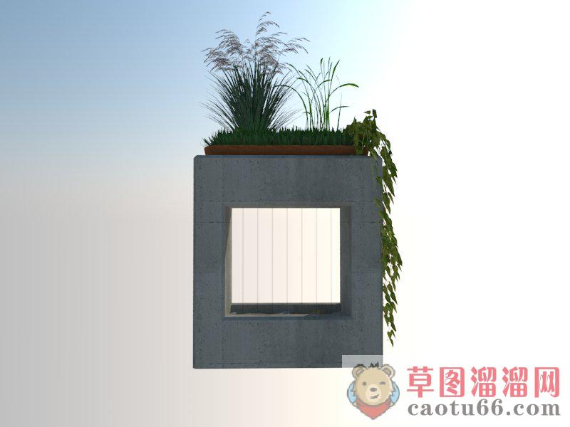 景观植物SU模型 1