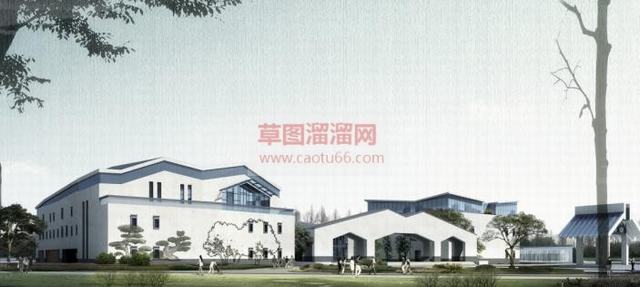 中式徽派建筑SU模型 4