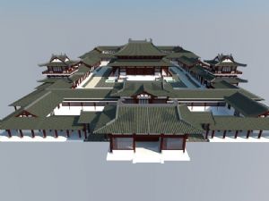 唐代 古建 寺庙