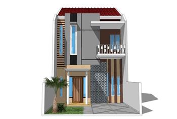 别墅住宅建筑SU模型 免费sketchup模型下载